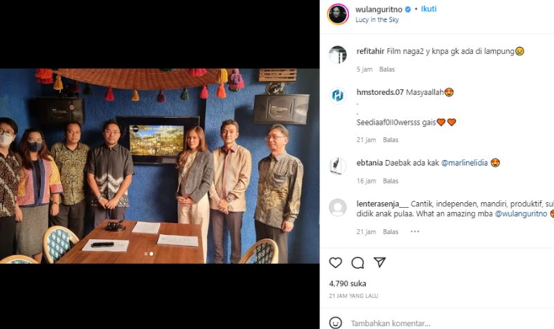 Tak Hanya Cantik, Wulan Guritno Dipuji Mandiri dan Produktif 2 Lampiran Gambar