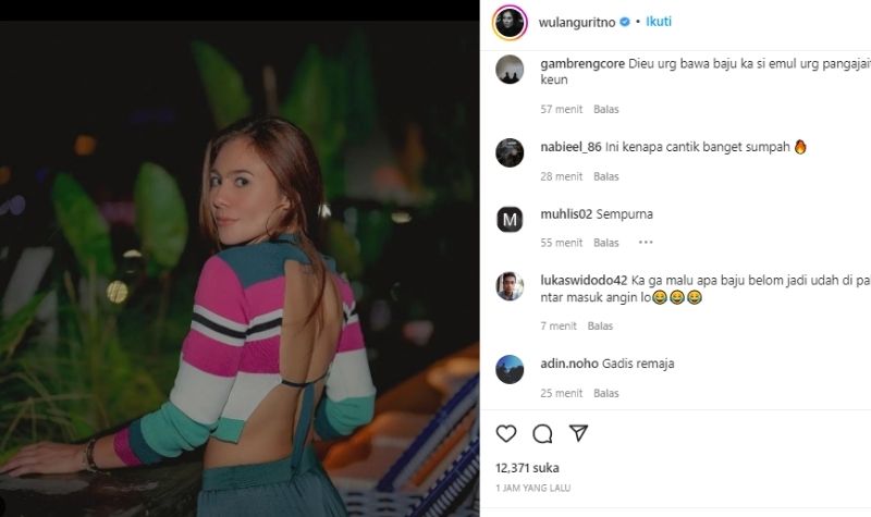 Para Cowok Julid Liat Cara Wulan Guritno Berpakaian, Bagian Depan Tertutup Belakang Tebuka 2 Lampiran Gambar