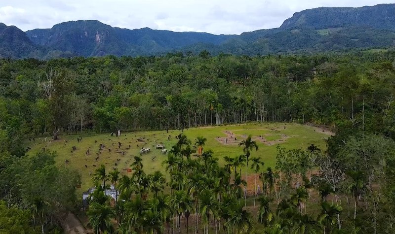 Sudah Ada Sejak Tahun 6000 SM, Intip Lokasi Zaman Pra Sejarah di Pedalaman Sumatera, yaitu lokasi seribu menhir di Maek Limapuluh Kota.