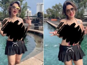 Barbie Kumalasari Pakai Bra Ketat dan Kekecilan, Netizen: Engap Banget