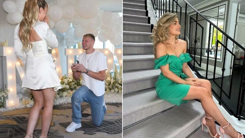 Kiper Arsenal Nekat Melamar Pramugari Cantik British Airways Georgina Irwin