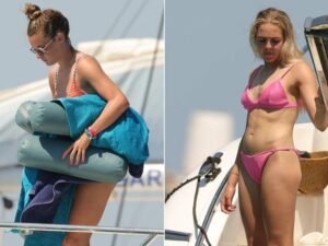 Usai Antarkan Inggris Juara Piala Eropa Wanita, Ella Toone dan Ellie Roebuck Bersantai dengan Bikini di Ibiza