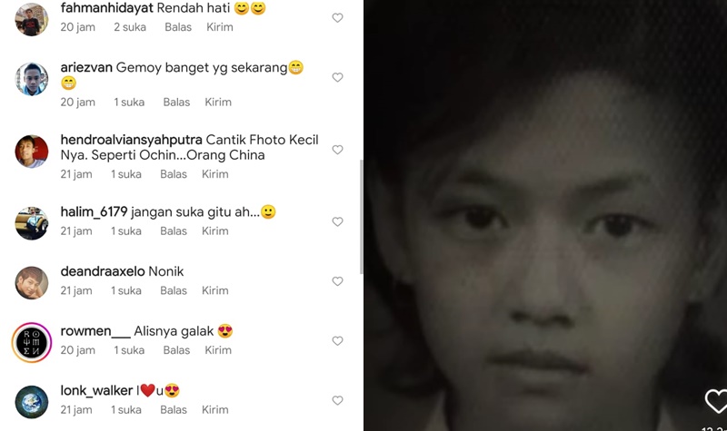 Nita Gunawan Pamer Foto Waktu Kecil, Alisnya Kok Galak Gitu 2 Lampiran Gambar