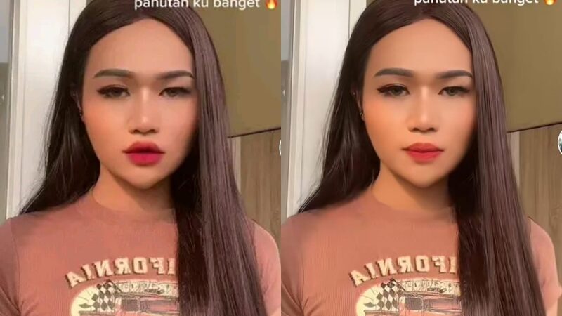 Seorang pria yang menjadi seleb TikTok mengatakan jika Lucinta Luna adalah panutannya dan ia bakal mengikuti jejak selebgram hot itu.