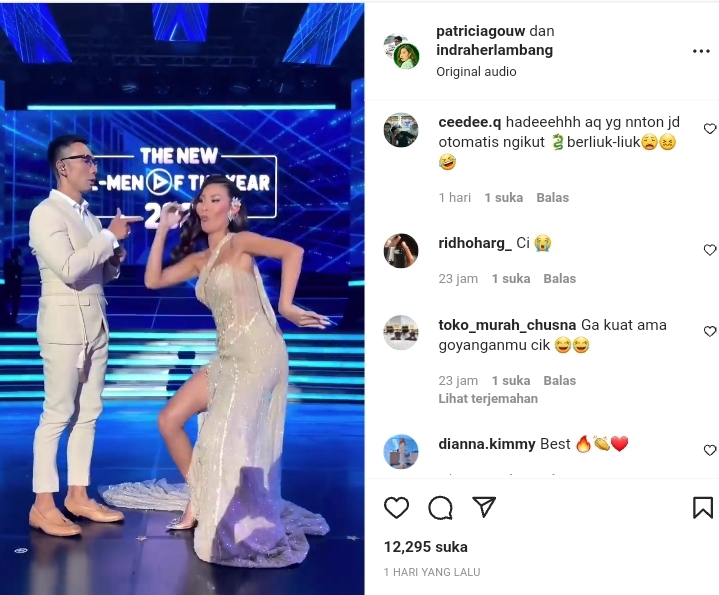 Patricia Gouw Nekat Goyang Slebew, Rela Jongkok-jongkok Demi Performa Terbaik 2 Lampiran Gambar