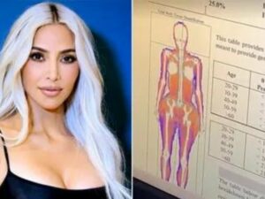 Kim Kardashian membagikan hasil rontgen tubuhnya, dia menyebutkan bahwa tulang dan jumlah lemaknya termasuk kategori sangat sehat.
