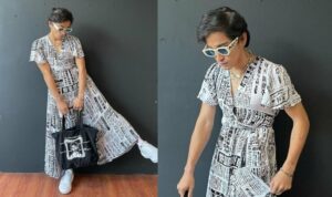 Aktor tampan Bio One malah terlihat begitu cantik saat mengenakan gaun panjang yang mengembang, dia membuat penggemarnya ketar-ketir.