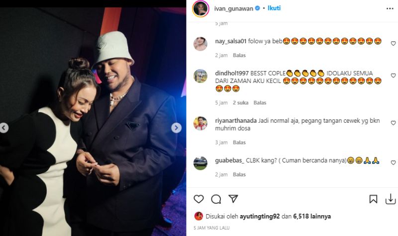 Ivan Gunawan Mesra dengan Rossa, CLBK? 4 Lampiran Gambar