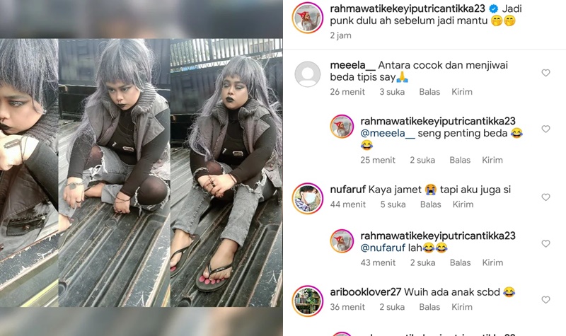 Pengakuan Kekeyi yang Jadi Anak Punk Sebelum Jadi Mantu 2 Lampiran Gambar