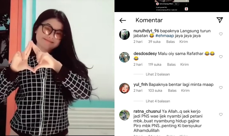 Viral, Wanita Anak PNS Hina Anak Petani, Banjir Hujatan Warganet 2 Lampiran Gambar