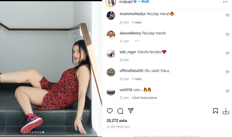 Kenakan Dress Leopard, Nora Alexandra Dipuji Paling Seksi 6 Lampiran Gambar