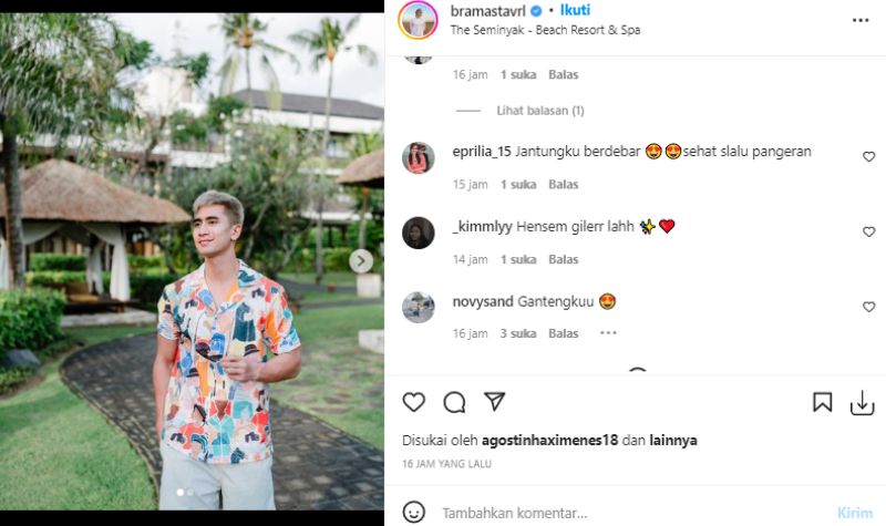 Tampan Layaknya Pangeran, Verrel Bramasta Bikin Jantung Kaum Hawa Tak Henti Berdebar 4 Lampiran Gambar