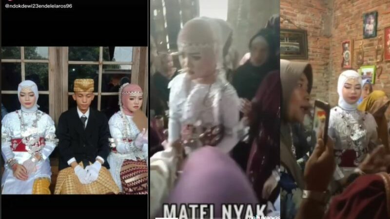 Seorang pria menikahi dua wanita sekaligus di Lampung ini kembali buat netizen heboh. Terlebih keduanya merupakan sepupu.