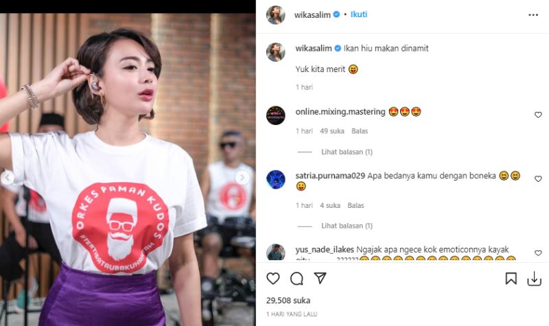 Wika Salim Tulis Pesan Ajakan Nikah, Kode Minta Diseriusin? 4 Lampiran Gambar