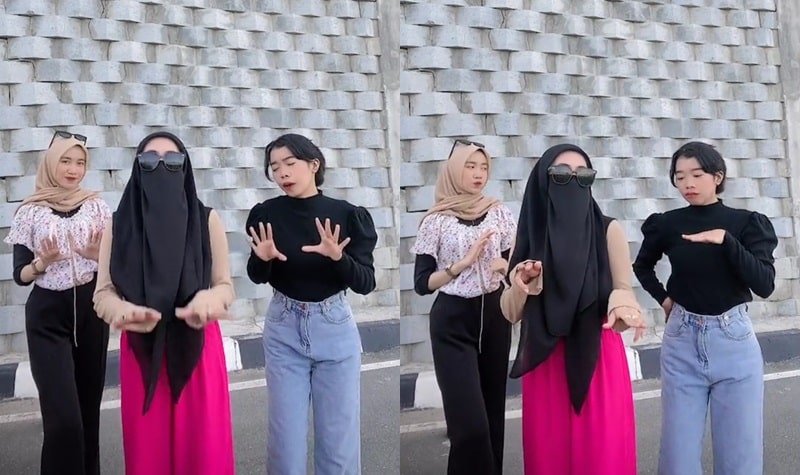 Viral Wanita Joget Dengan Pakaian Ketat Dan Bercadar Netizen Ini Konsepnya Gimana Viral Wanita Joget Dengan Pakaian Ketat Dan Bercadar Netizen Ini Konsepnya Gimana