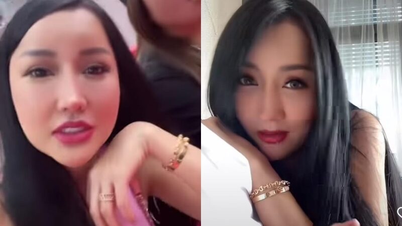 Jidat Lucinta Luna belum lama ini jadi sorotan publik karena terlihat terlalu menonjol dari jidat-jidat wanita umumnya, Kamis (15/9/2022).