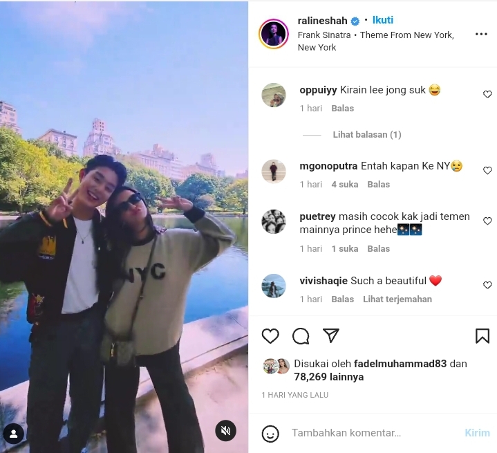 Bersanding dengan Prince, Raline Shah Udah Kayak Seumuran Aja 2 Lampiran Gambar