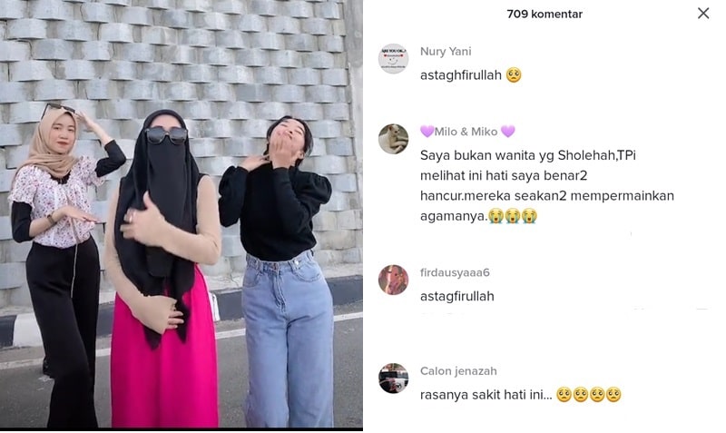 Viral Wanita Joget Dengan Pakaian Ketat Dan Bercadar Netizen Ini Konsepnya Gimana Viral Wanita Joget Dengan Pakaian Ketat Dan Bercadar Netizen Ini Konsepnya Gimana