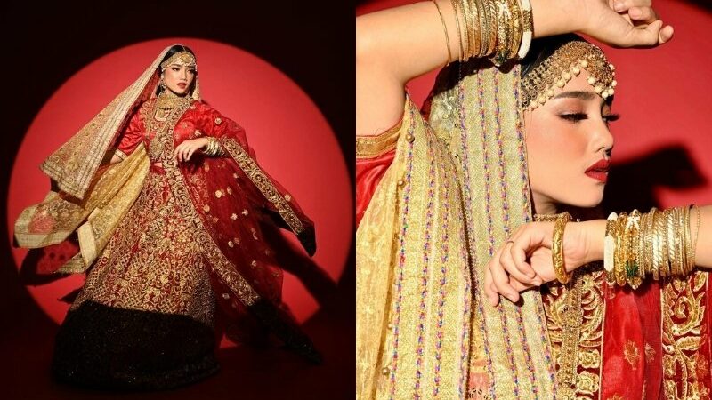 Cekricek.id - Dalam hasil photoshoot terbarunya, Fuji memamerkan gaya dandanan ala pengantin dari negeri bollywood, India. Melansir akun Instagramnya, Sabtu (24/9/2022), penampilan Fuji ternyata  sukses menyorot perhatian publik akan kecantikannya yang begitu cocok berpadu dengan busana khas negara barata itu.