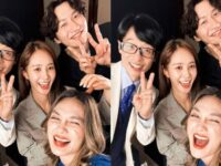 Luna Maya membagikan foto bersama dengan sejumlah artis Korea. Penggemar yakin bahwa jalannya untuk bertemu RM BTS semakin dekat.