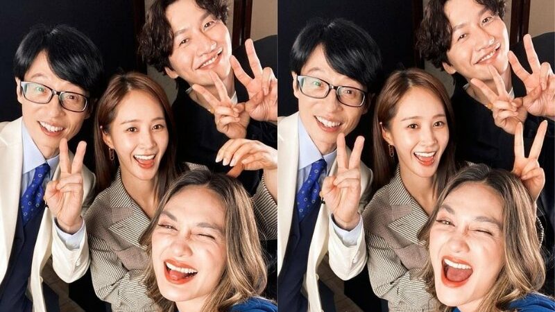 Luna Maya membagikan foto bersama dengan sejumlah artis Korea. Penggemar yakin bahwa jalannya untuk bertemu RM BTS semakin dekat.