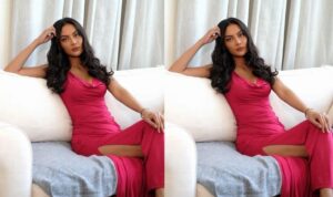 Cekricek.id - Erika Carlina seolah tak pernah gagal memberikan penampilan terbaik dalam setiap foto yang diunggahnya. Melansir akun Instagramnya, Erika membagikan foto seksi dengan gaun belahan samping. Dia berhasil mendapatkan banyak pujian akan kecantikannya, bahkan dimirip-miripkan dengan artis Hollywood, Megan Fox.