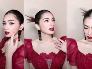 Cekricek.id - Angel Karamoy berhasil tampil menawan dengan setelan gaun merah merona yang dikenakannya. Lewat aku Instagram pribadinya, janda cantik itu membagikan penampilannya itu dalam unggahan video. Saking cantiknya, dia disebut-sebut sebagai sosok bidadari.
