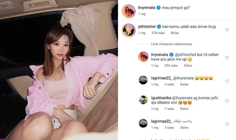 Livy Renata Minta Dijemput, Tapi Cuma Mau Sama Jefri Nichol 2 Lampiran Gambar