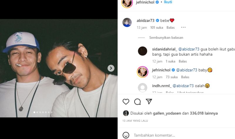 Astaga! Jefri Nichol Punya Panggilan Sayang ke Abidzar, Netizen Ternganga 4 Lampiran Gambar