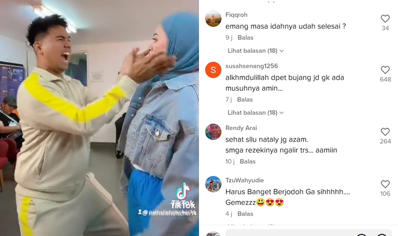 Nathalie Holscher Pepet Lengket Frans Faisal, Wah Udah Bisa Move On Dong 2 Lampiran Gambar