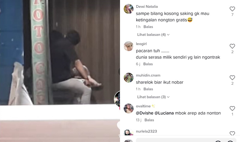 Viral Muda Mudi Ini Cium Ciuman Di Depan Kedai Fotokopi Saat Mau Tutup