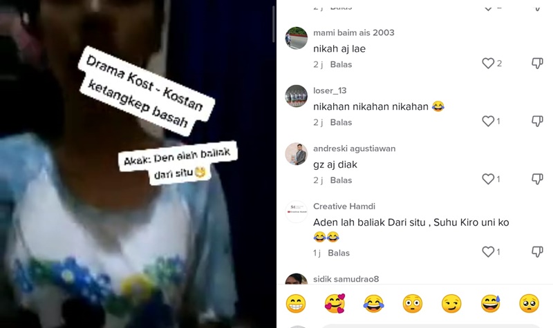Viral Sepasang Kekasih Tertangkap Basah Ngamar Dikos-kosan, Ngumpet di Dalam Selimut 2 Lampiran Gambar