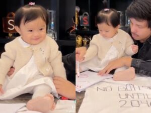 Ameena, Atta Halilintar tekan kontrak dengan sang ayah yang isi kontraknya ialah tidak boleh memiliki pacar sampai tahun 2046 mendatang.