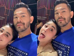 Rian Ibrahim mengunggah potret kebersamaannya dengan Dewi Perssik yang terlihat semakin hari semakin mesra, mereka pun didoakan berjodoh.