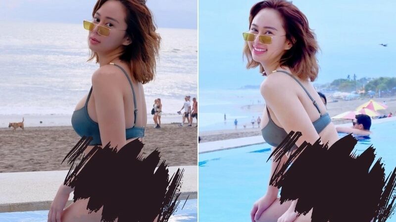 Makin Menjadi, Denise Chariesta Unggah Foto Berbikini Super Minim