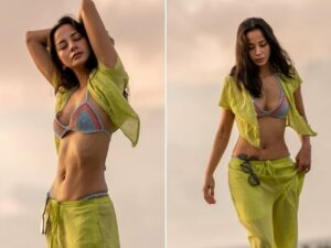 Kirana Larasati Unggah Foto Ber-BH Warna Warni, Netizen Gregetan