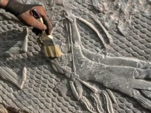 Ukiran Batu Berusia 2.700 Tahun Ditemukan di Irak, Kenangan Raja Asyur Sennacherib