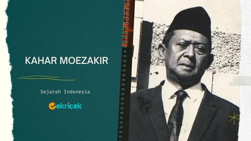 Kahar Moezakir adalah Tokoh Islam yang menjadi anggota BPUPKI. Lahir di Yogyakarta pada 1908. Abdul Kahar menempuh pendidikan pesantren di Mambaul Ulum Solo.