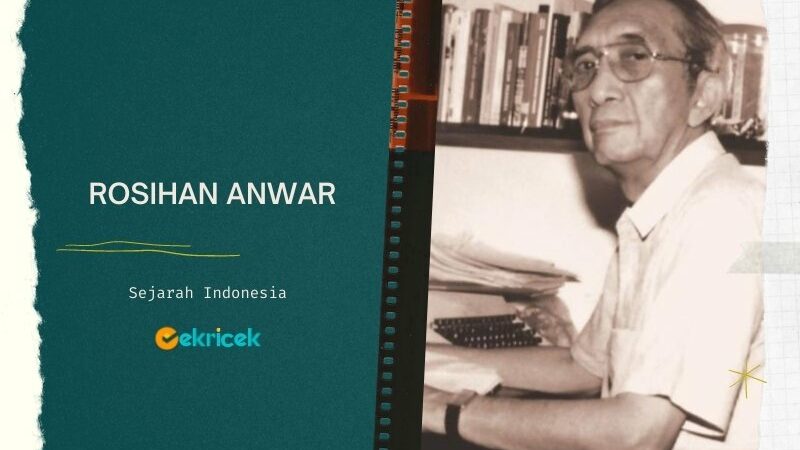 Rosihan Anwar adalah wartawan terkemuka Indonesia kelahiran Kubang, Nan Dua, Sumatera Barat pada 10 Mei 1992. Rosihan mengenyam pendidikan dasar di HIS Padang, kemudian MULO Padang, dan melanjutkan di AMS Yogyakarta jurusan Klasik Barat pada 1942.