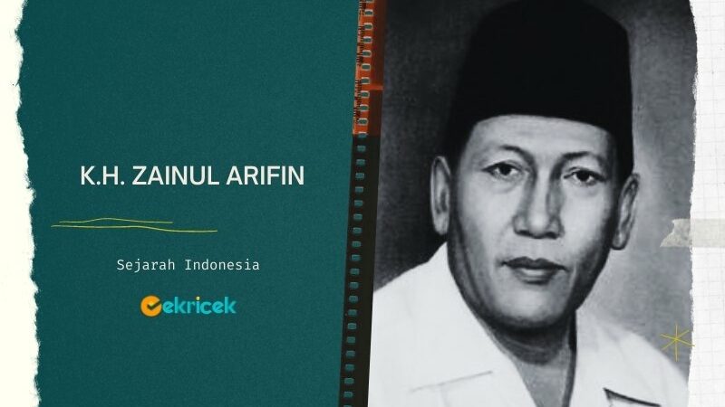 K.H. Zainal Arifin adalah Wakil Perdana Menteri II wakil NU pada Kabinet Ali Sastroamijoyo. Laki-laki berdarah Batak ini lahir di Barus, Tapanuli, Sumatera Utara pada 1909. Dengan latar belakang pesantren, ia memutuskan untuk pergi ke Jakarta dan bekerja di sana.