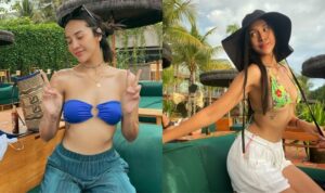 Cekricek.id - Anya Geraldine semakin berani pamer penampilan dengan setelan bikini dalam beberapa unggahan terbaru di akun Instagramnya. Artis cantik bertubuh tinggi itu tampaknya sedang menikmati liburan di pulau Bali. Dia kerap membagikan aktifitas di pantai hingga di tempat penginapan.