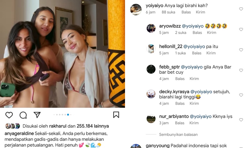 Greget Pegang "Anu" Teman, Anya Geraldine Disebut Lagi "Pengen" 2 Lampiran Gambar