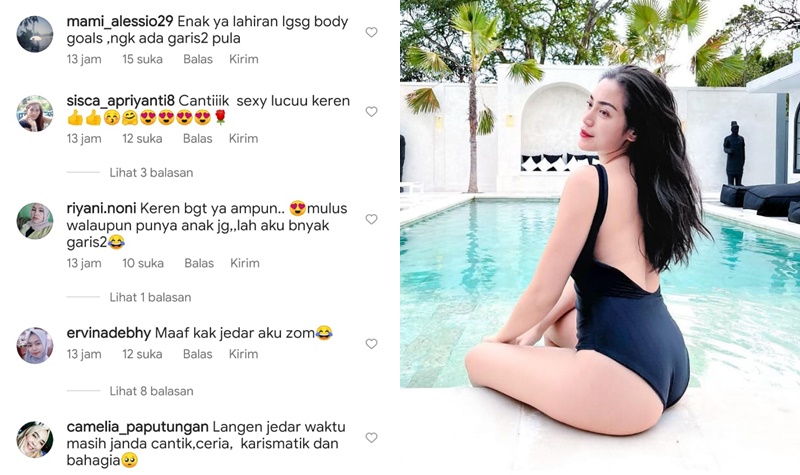 Walau Habis Lahiran, Tubuh Jessica Iskandar Tetap Body Goals dan Mulus Tanpa Stretch Mark 2 Lampiran Gambar