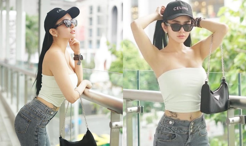 Tato Naga di Perut Maria Vania Bikin Gagal Fokus, Panjang Ekornya Sampai Mana Ya? 2 Lampiran Gambar