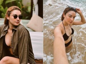 Intip Kecantikan Natasha Ryder Berbikini di Pantai Bali