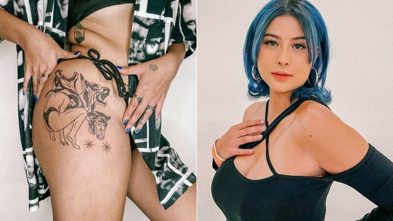 Awkarin Pamer Tato Wanita Gak Pakai Baju di Paha, Ini Maknanya