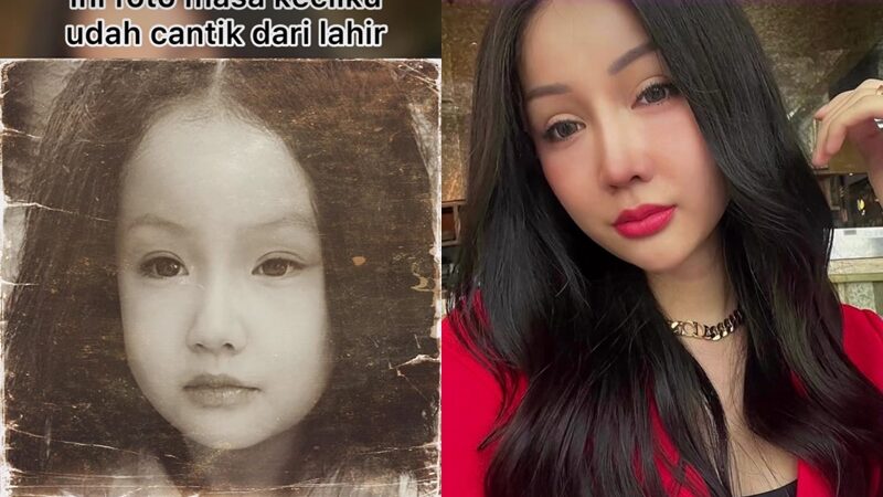 Lucinta Luna belum lama ini mengunggah sebuah video dirinya yang memperlihatkan peraawakan wajahnya yang ketika masih jadi anak kecil.