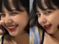 Seorang wanita cantik asal Indonesia memiliki paras wajah cantik seperti ido kpop Lisa Blackpink langsung jadi sorotan warganet.