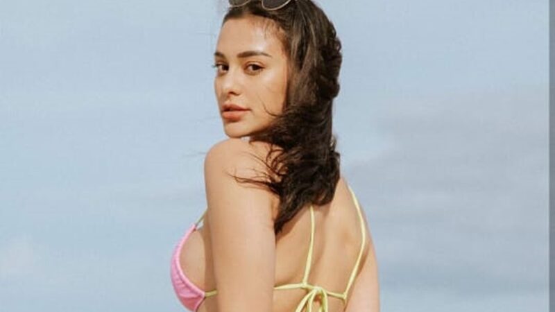 Nora Alexandra belum lama ini hebohkan jata maya dengan unggahan di laman Instagram pribadinya yang memakai bikini seksi saat di tepi pantai.