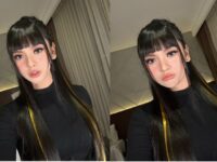 Cekricek.id - Lyodra Ginting tampil berbeda dengan model rambut barunya dalam pemotretan terbaru yang dia bagikan di media sosial. Penyanyi cantik jebolan Indonesian Idol berpose dengan rambut hitam panjang dan poni yang menutupi jidat. Sontak tampilannya itu menuai pujian karena disebut-sebut mirip Lisa Blackpink.